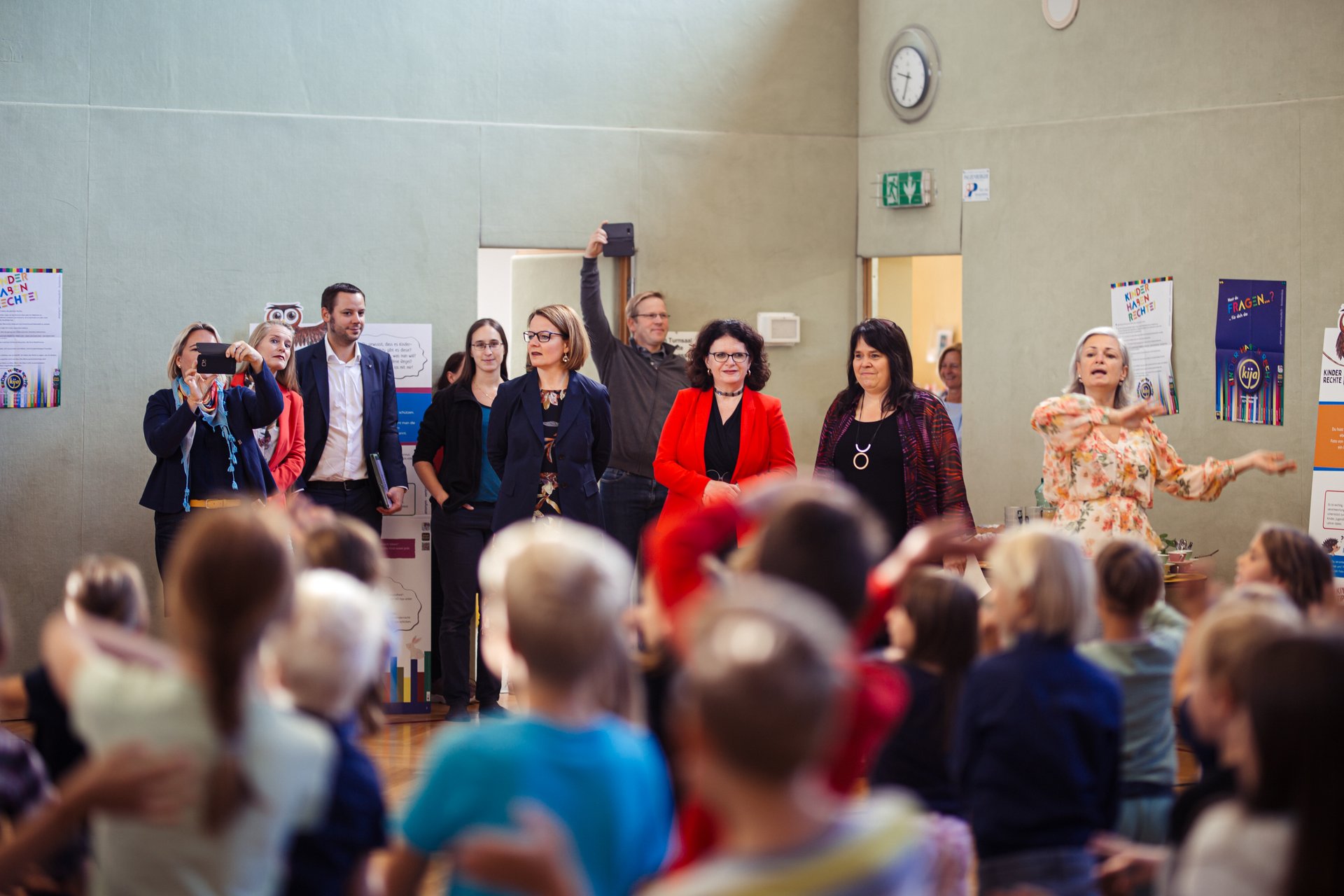 Foto von den Ehrengästen