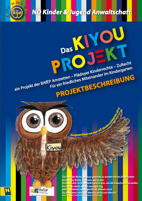 Broschüre "Kiyou-Projektbeschreibung"